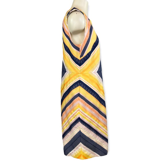 Slate & Willow (12) Hawaiian Stripe Sheath Dress - Picture 10 of 11